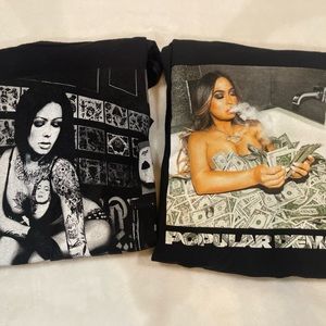 POPULAR DEMAND and TTS T shirts